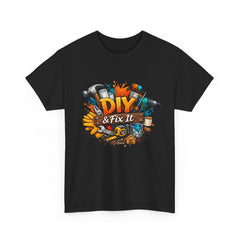 DIY & Fix It T-Shirt — Handyman Tools Graphic Tee for DIY Enthusiasts