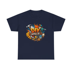 DIY & Fix It T-Shirt — Handyman Tools Graphic Tee for DIY Enthusiasts