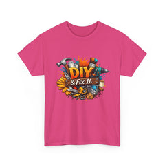 DIY & Fix It T-Shirt — Handyman Tools Graphic Tee for DIY Enthusiasts