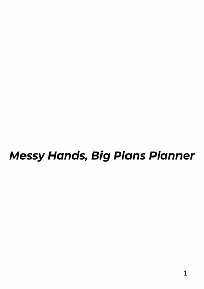 DIY Home Project Planner – Instant Download